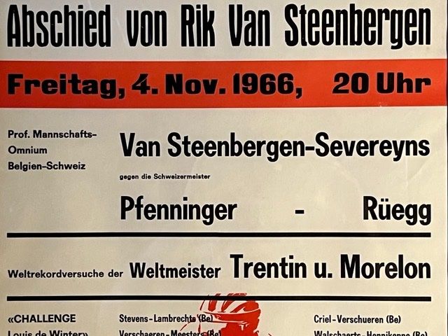 Foto & Immagini: Originalplakat Velorennen Hallenstadion 1966 – Usato da Zürich venduto da Lager_Zeughaus 4