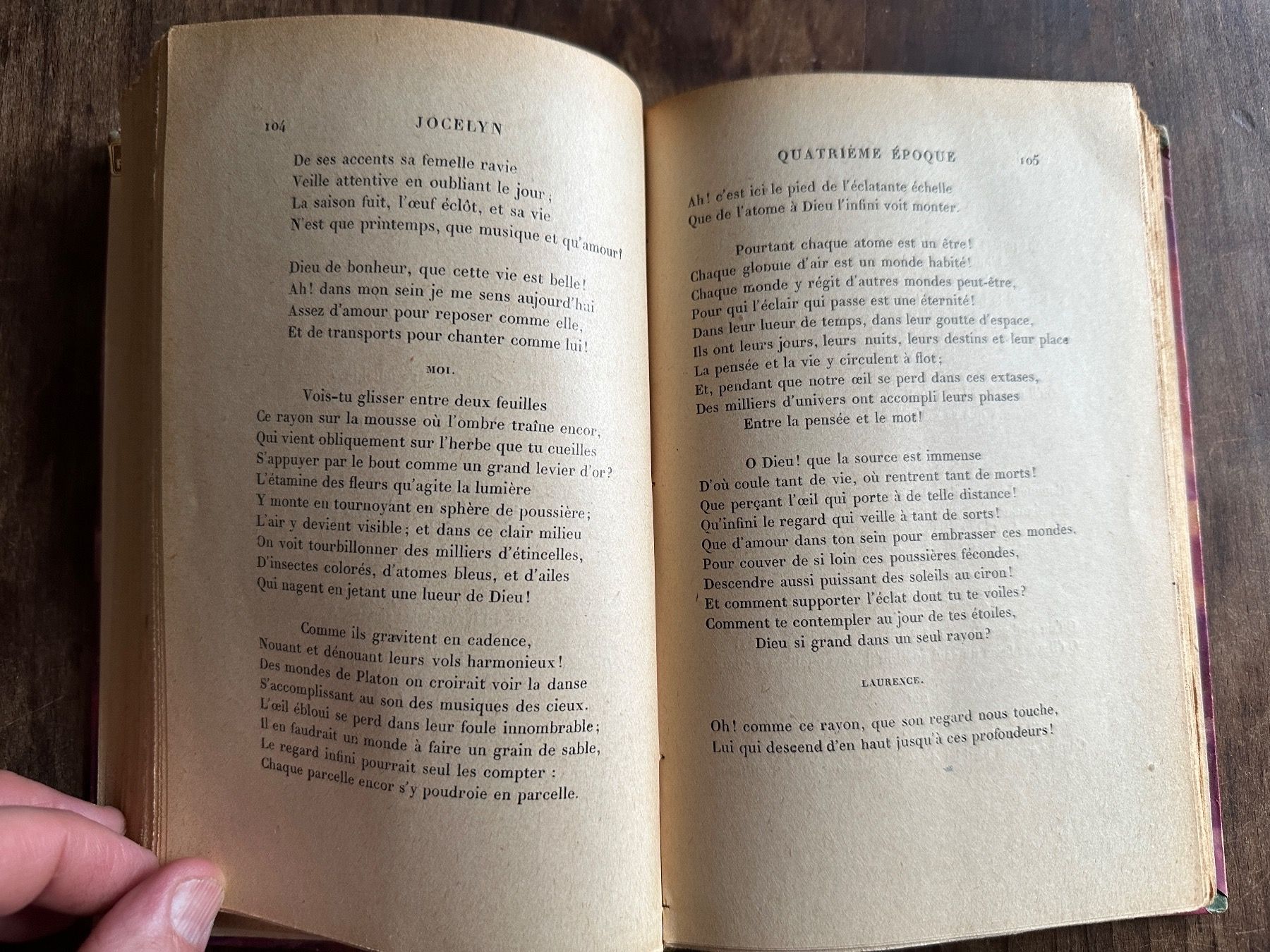 Libri: Alphonse de Lamartine: Jocelyn. – Usato da Zürich venduto da allp 6
