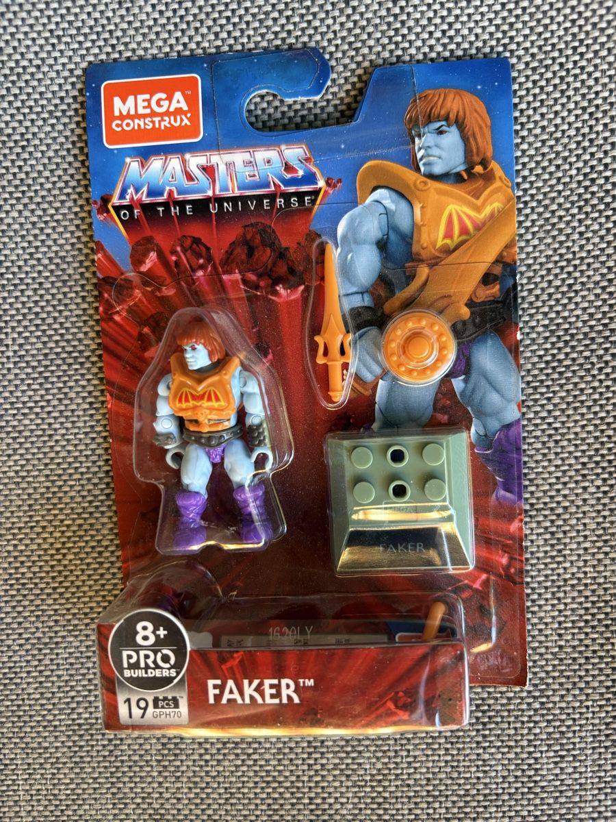 Mega Kit di costruzioni: MEGA construx FAKER ovp – Nuovo e nell'imballaggio originale da Herzogenbuchsee venduto da warrior77
