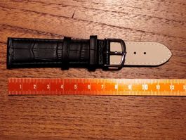 20mm Bracelet de montre en cuir