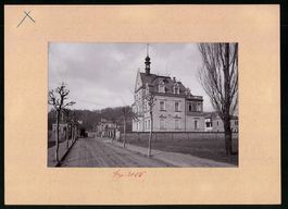 Fotografie Oberlössnitz, Strassenpartie