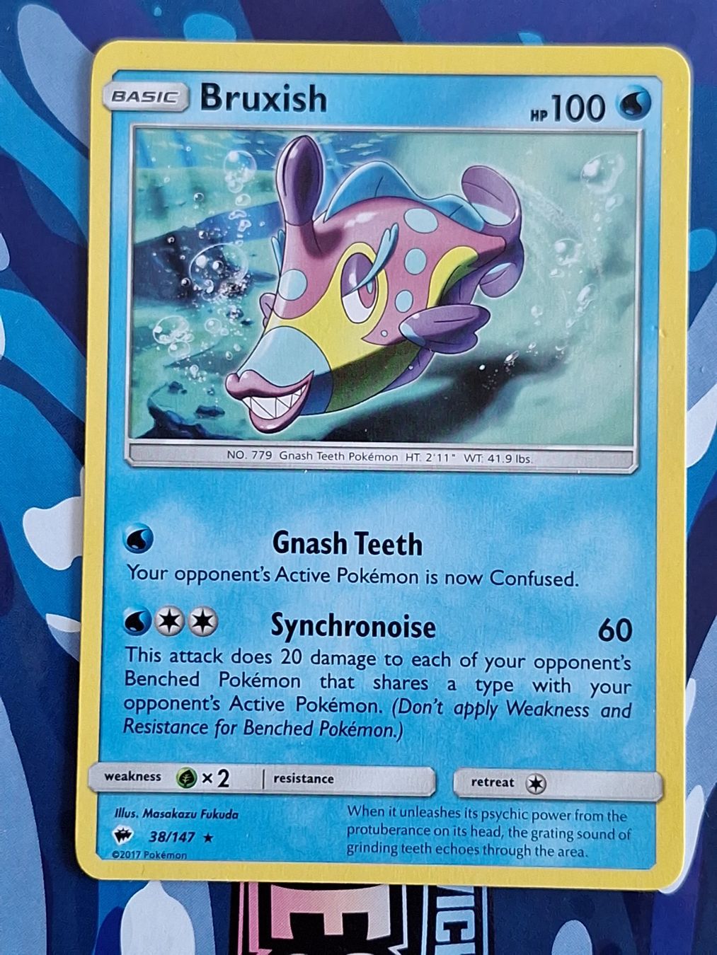 Pokémon Carte collezionabili: Bruxish - Sun Moon  #Ord18 – Usato da Altstätten SG venduto da GGsGameshop