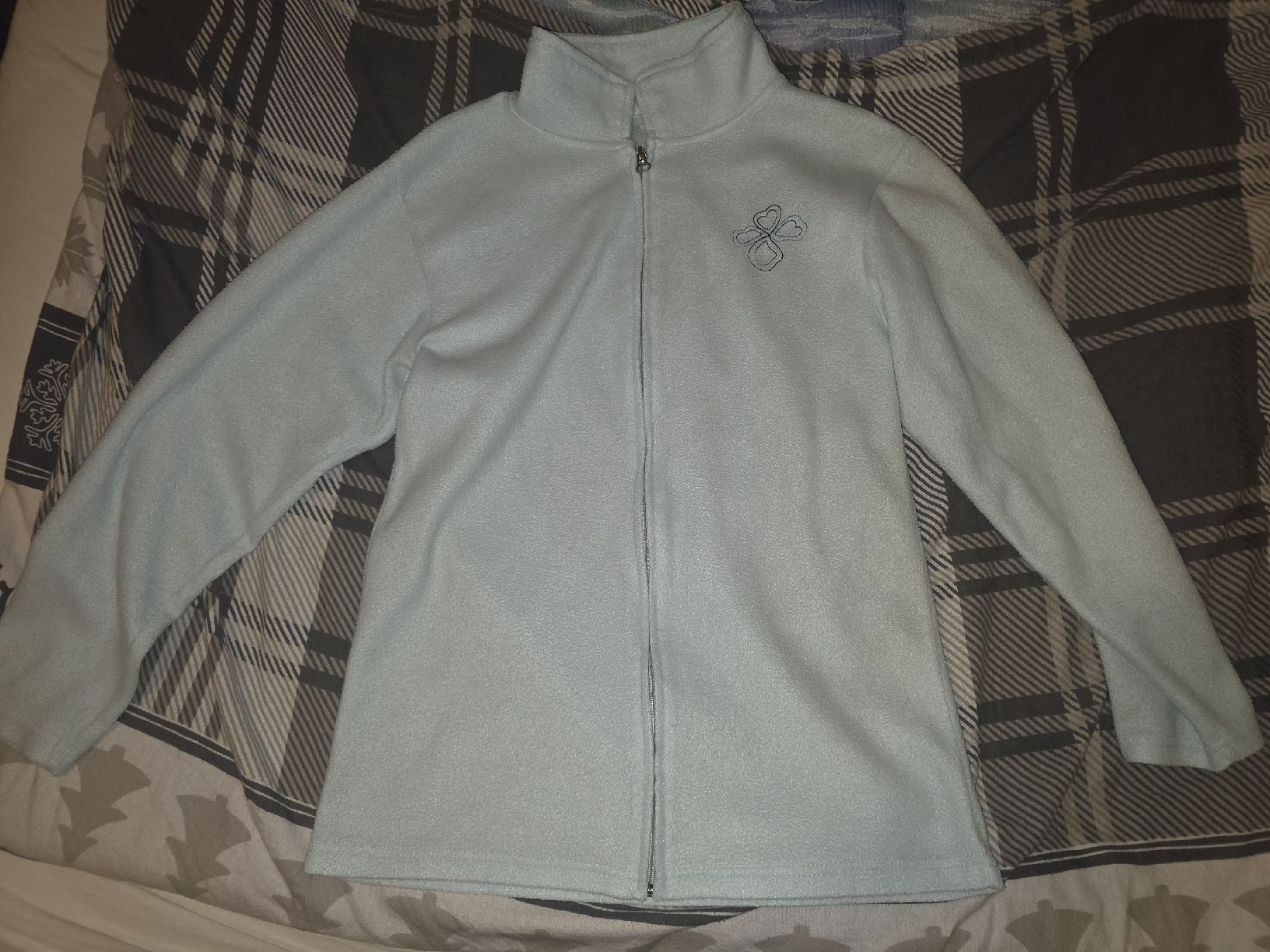 Vestes: Fleecejacke, hellblau, Grösse 44,  Top! – D'occasion à Kriens par Caroline_Schweiz