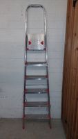 Stabile Aluminium-Leiter, 6 Stufen - Top Zustand! 🪜