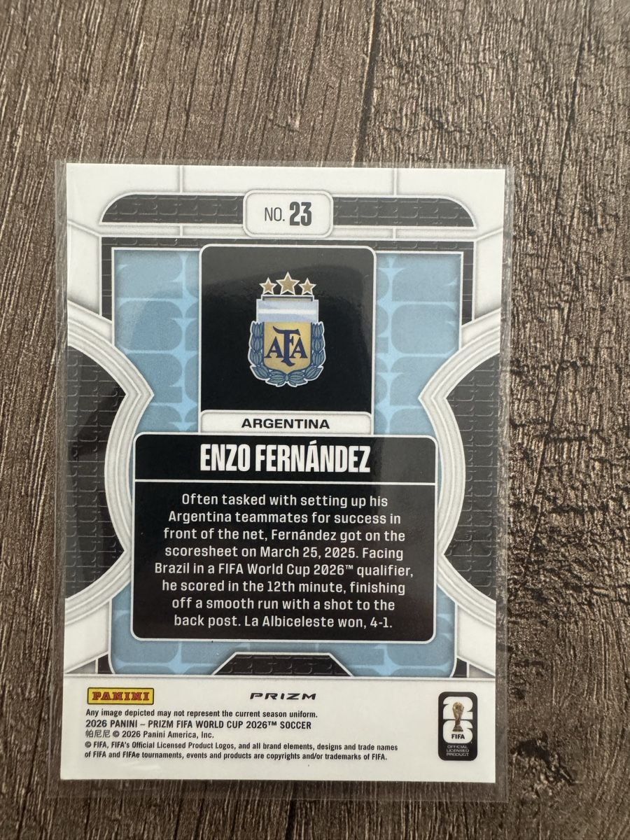 Panini Sammelbilder & Trading cards: 2026 Panini Prizm World Cup Set – Gebraucht aus Zollikofen von Bebby12 3