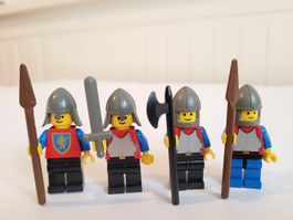 4 Lego Castle ritter figuren, TOP !
