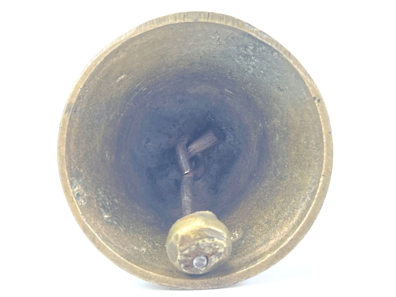 Glocken & Treicheln: Tischglocke Messing mit Horn Griff Antik – Gebraucht aus Zürich von Arche_Brockenhaus 9