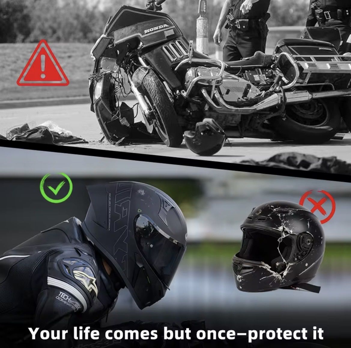 Caschi & visiere: Full-Face Motorradhelm ECE 22.06 – Nuovo e nell'imballaggio originale da Suhr venduto da sjay.Cv 3