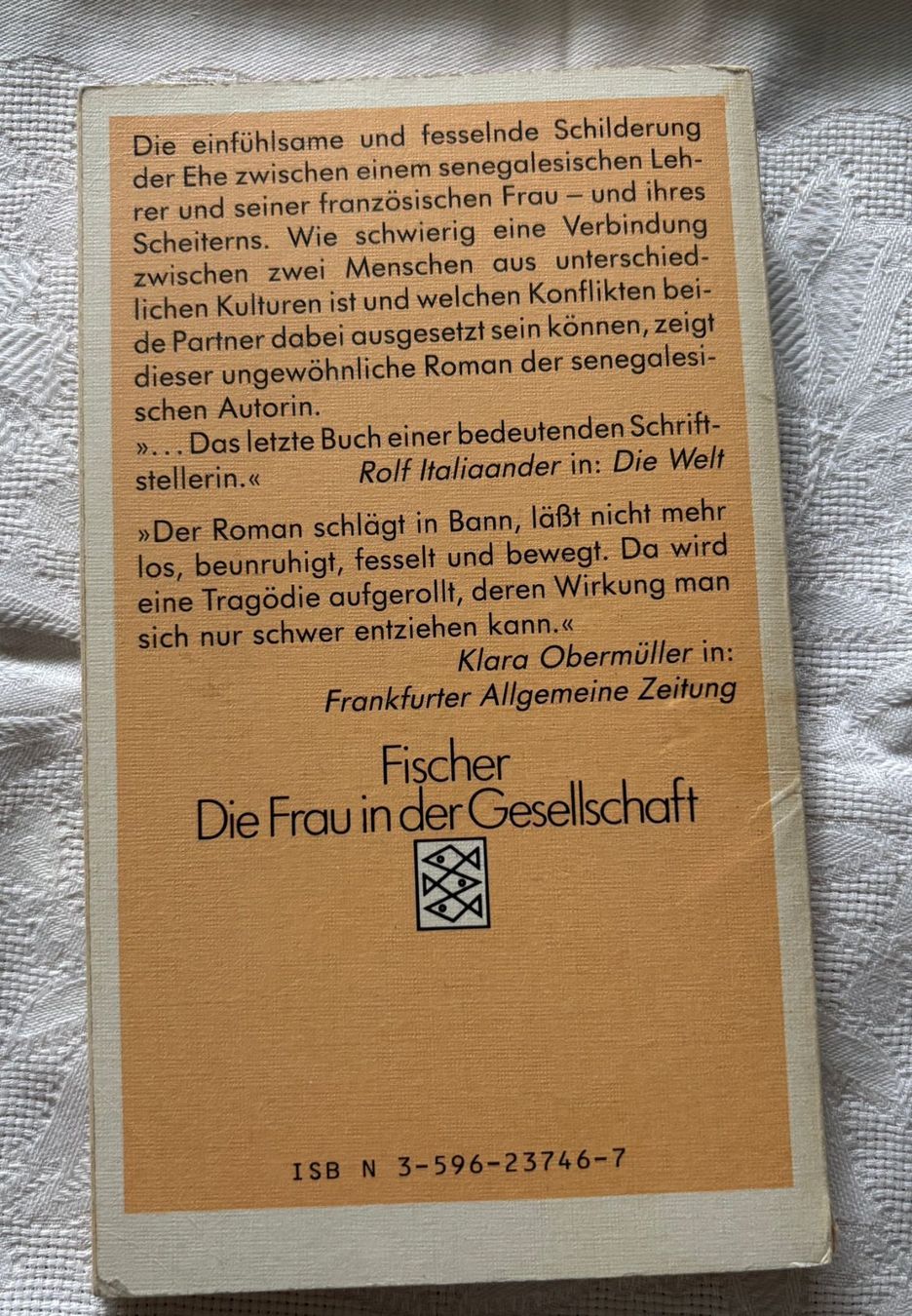 Libri: Der scharlachrote Gesang - Mariama Ba – Usato da Interlaken venduto da Poeschtli 1