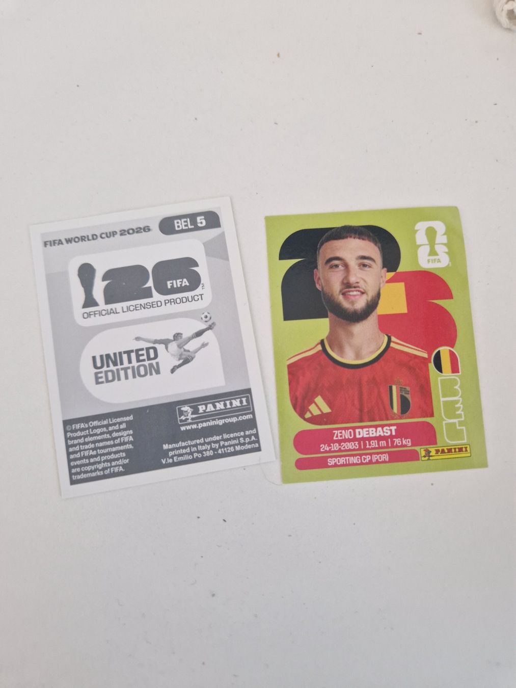 Panini Sammelbilder & Trading cards: Panini Sticker BEL5 – Neu (gemäss Beschreibung) aus Stüsslingen von white_angel86