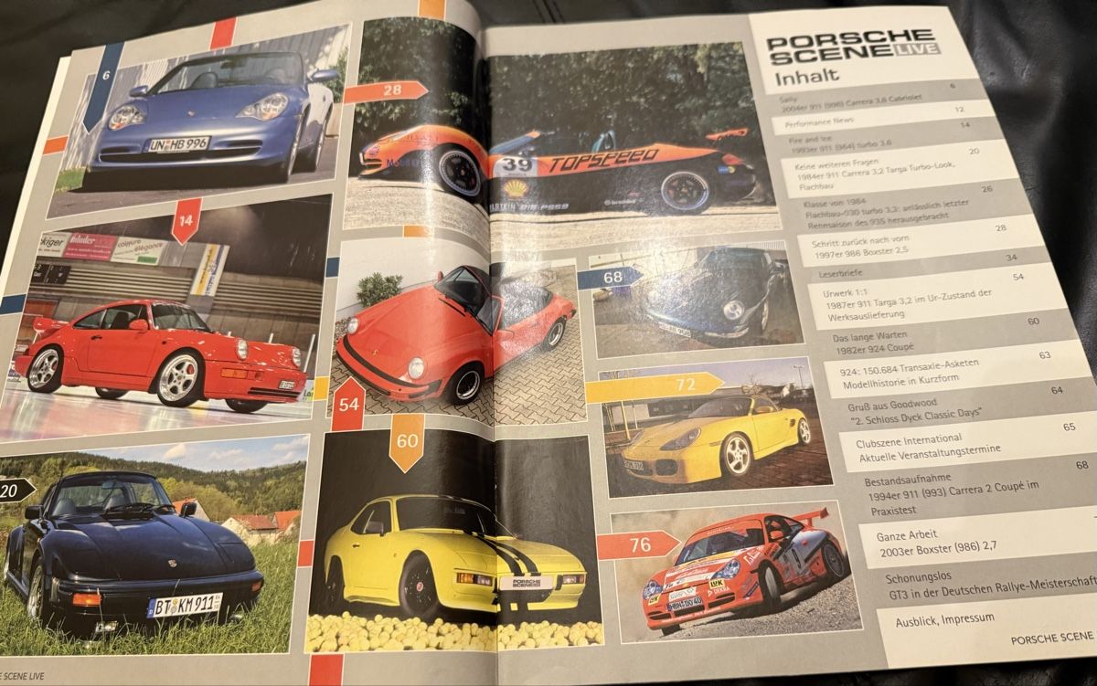 Zeitschriften & Magazine: Porsche Scene -10/2007 – Gebraucht aus hunzenschwil von Oldipark 2