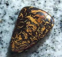 🔥 Boulder Opal Edelstein, Top Schliff, Rarität...