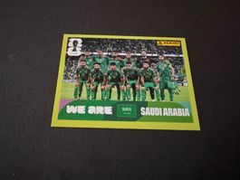 Panini FIFA World Cup 2026 Sticker Team Saudi KSA 13