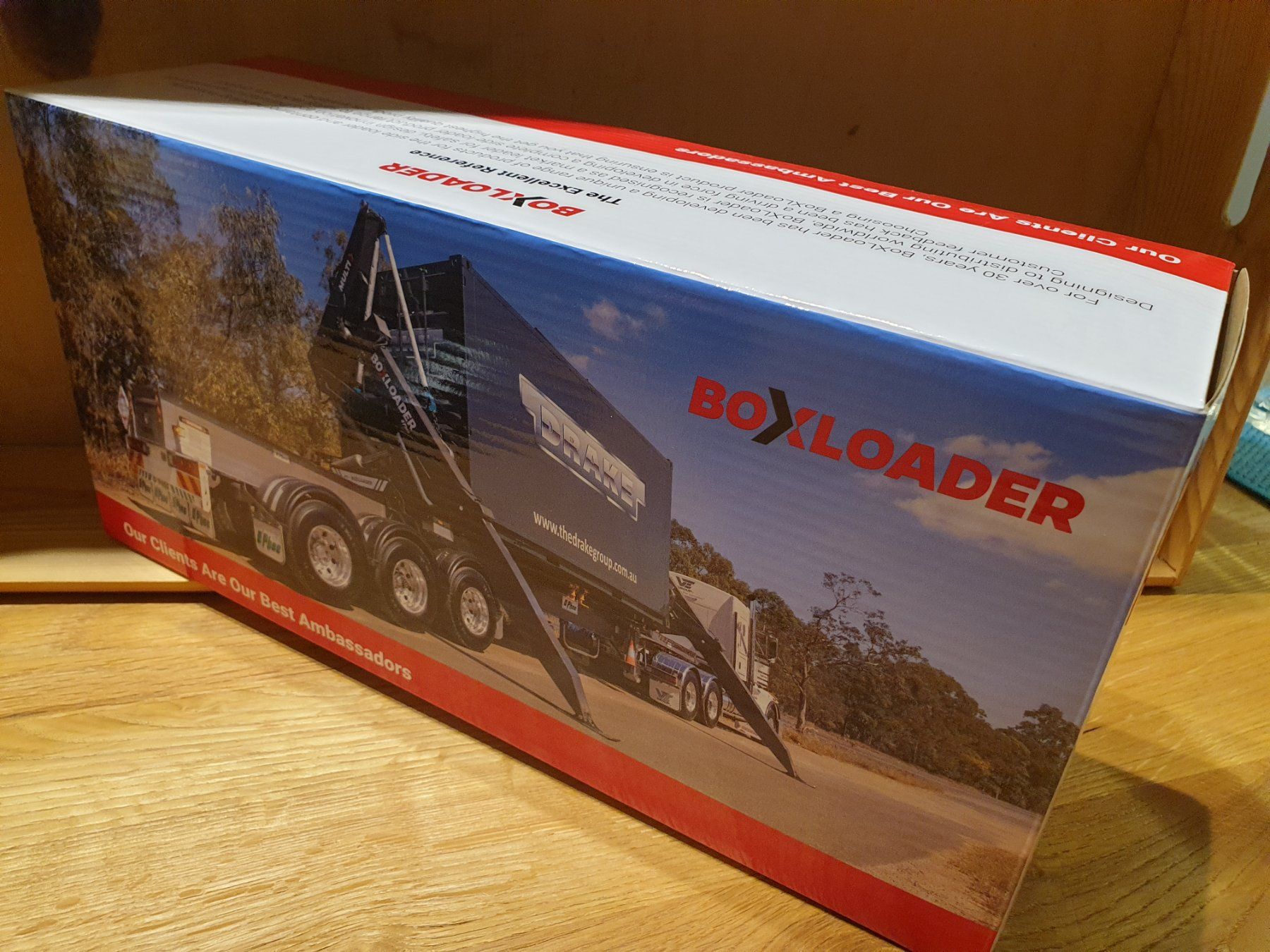Kit di modellismo & Modellini statici: Boxloader RED neu OVP 1:50 – Nuovo e nell'imballaggio originale da Baar venduto da Liebherrbagger