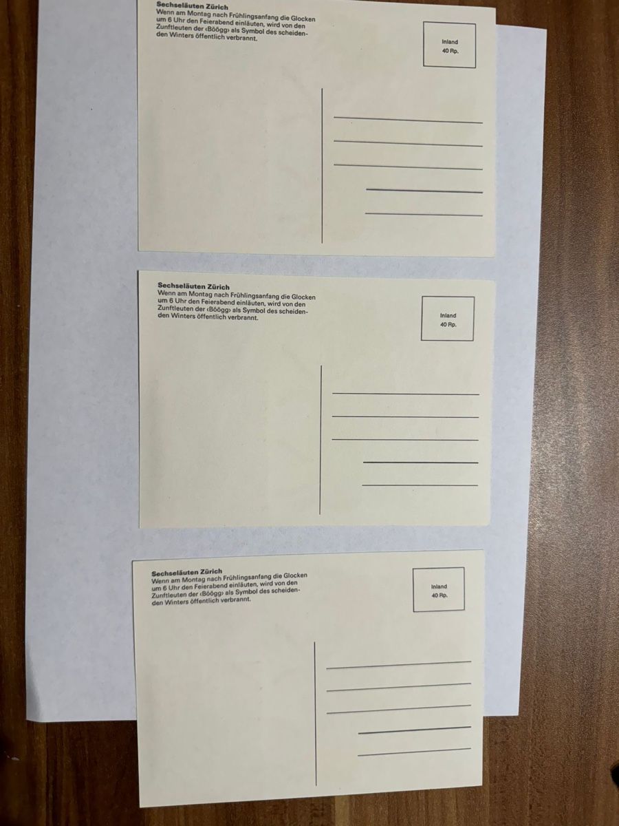 Tutti i francobolli: Postkarte Briefmarken 1978 – Nuovo (secondo la descrizione) da Bütschwil venduto da sof_p98b 2