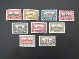 1920 Parlamentsgebäude  Deutschösterreich * mit Falz  (D825)