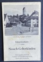 Exkursionskarte Sissach - Gelterkinden