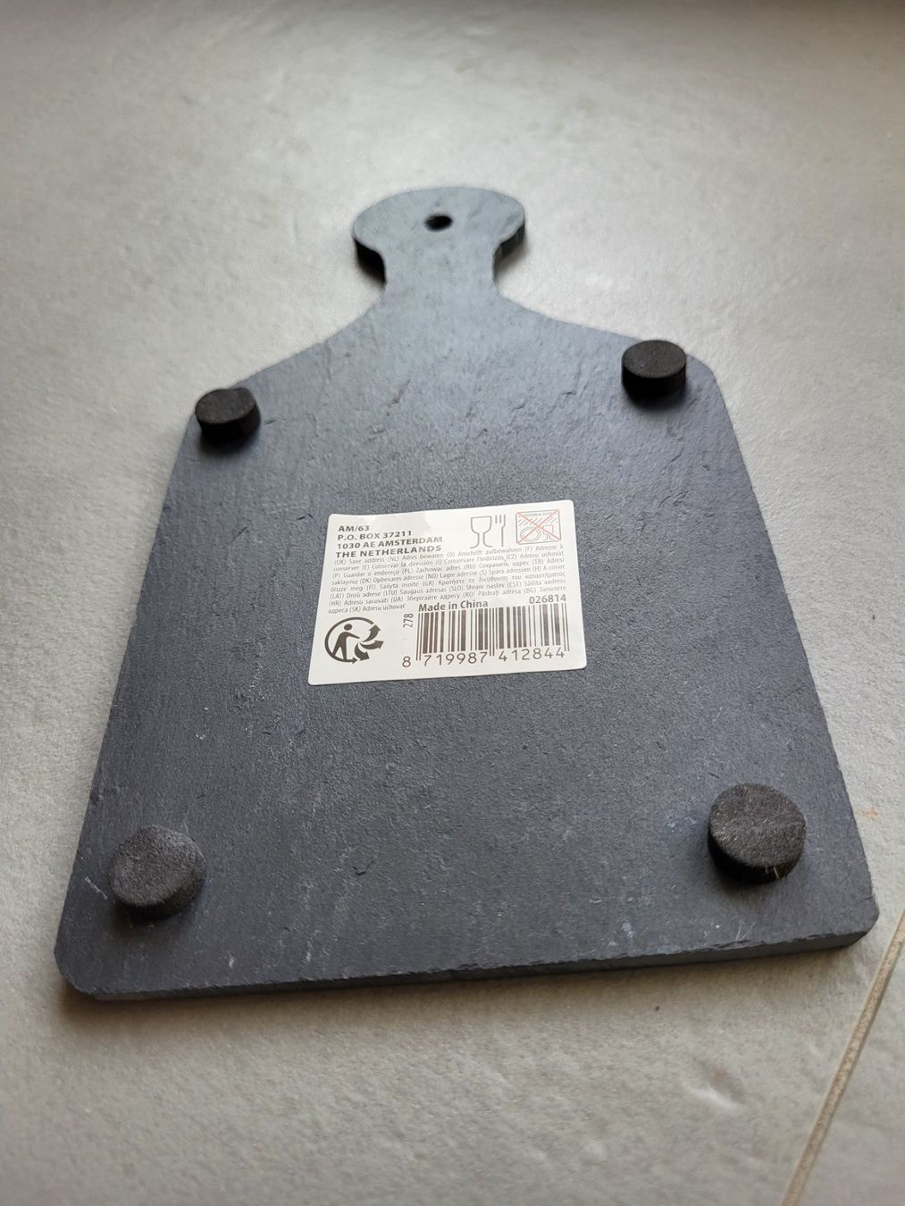 Servierplatten: Planche Tapas en Ardoise lot 6pc – Neu und originalverpackt aus vufflens la ville von Veuveclicquot 3