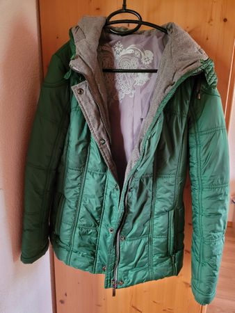 Damen Winterjacke grün Gr. S