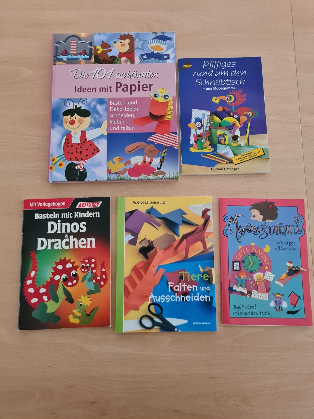 Libri: 5 Bücher mit Bastelanleitungen – Usato da Oberwil-Lieli venduto da Ajade