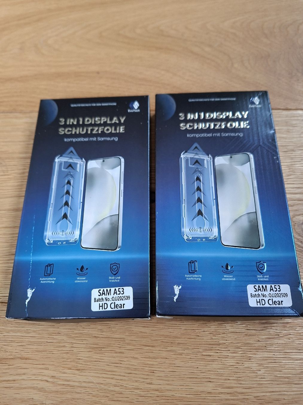 Ritocchi & pellicole di protezione: Schutzfolie Samsung A53 – Nuovo e nell'imballaggio originale da Wiler (Lötschen) venduto da Spaliboard