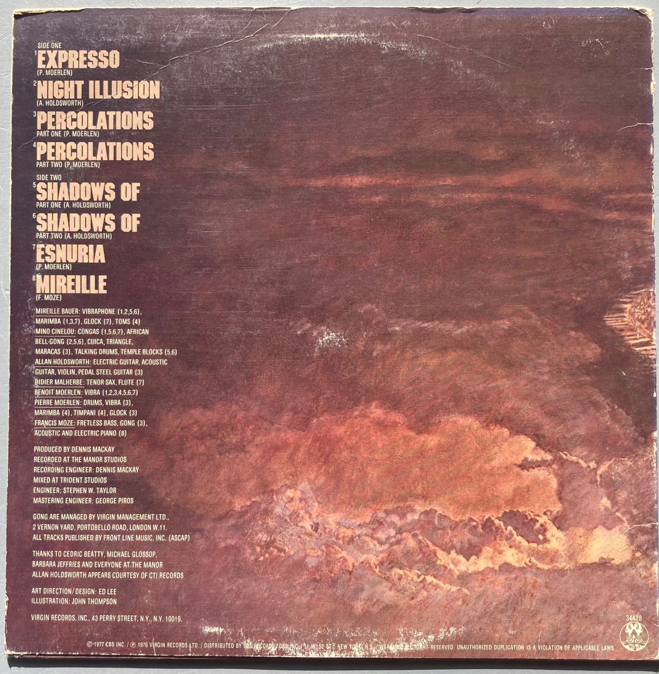Vinyles: GONG - EXPRESSO – D'occasion à Poliez-Pittet par Newtown-Records 1