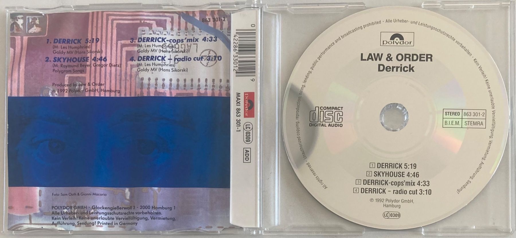 CDs: LAW & ORDER - DERRICK – D'occasion à Poliez-Pittet par Newtown-Records 1