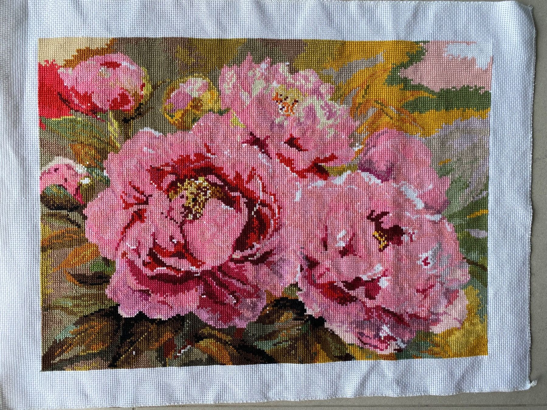 Poster & Bilder: 2 Bilder Petit Point – Neu (gemäss Beschreibung) aus niederbipp von Esbenz 4