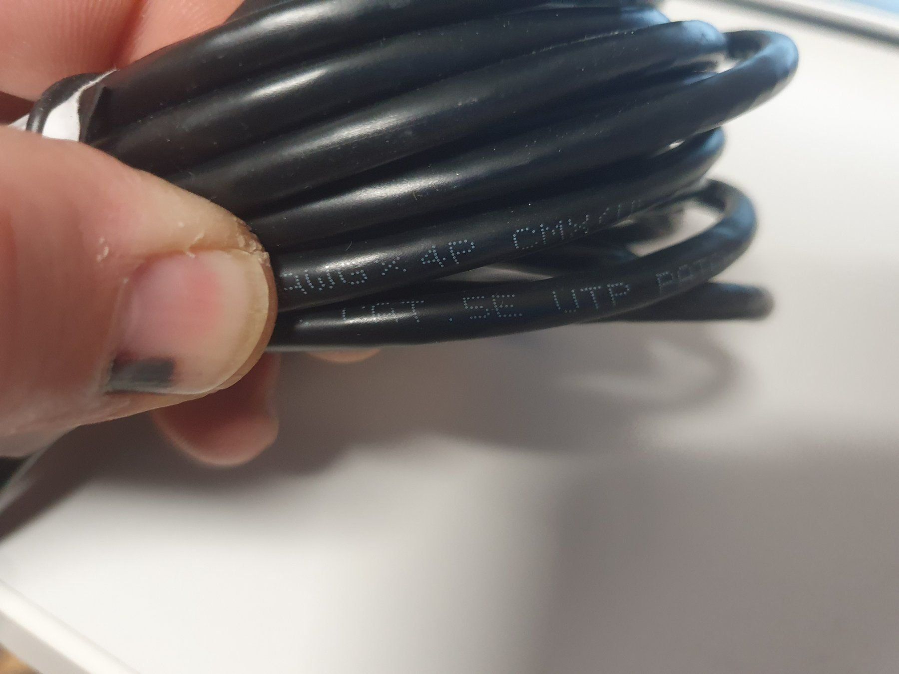 Cavi: Netzwerkkabel Patchkabel Cat5 kat5 Rj45 UKV 4.5m – Usato da Zürich venduto da Alibaba1234 1