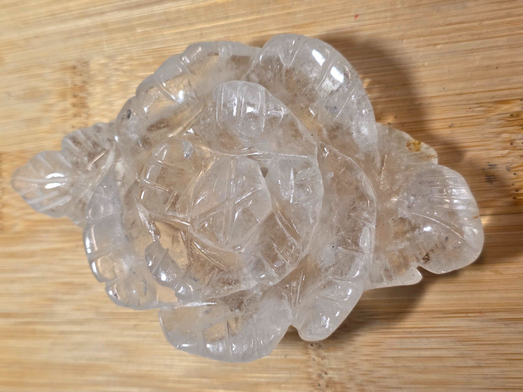 Minerali & Pietre curative: Bergkristall Rose C 178g – Nuovo e nell'imballaggio originale da Matzingen venduto da Shay_Crystalz