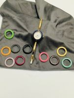 Damenuhr Gucci 11/12 Wechsel-Lünetten goldfarben gebraucht