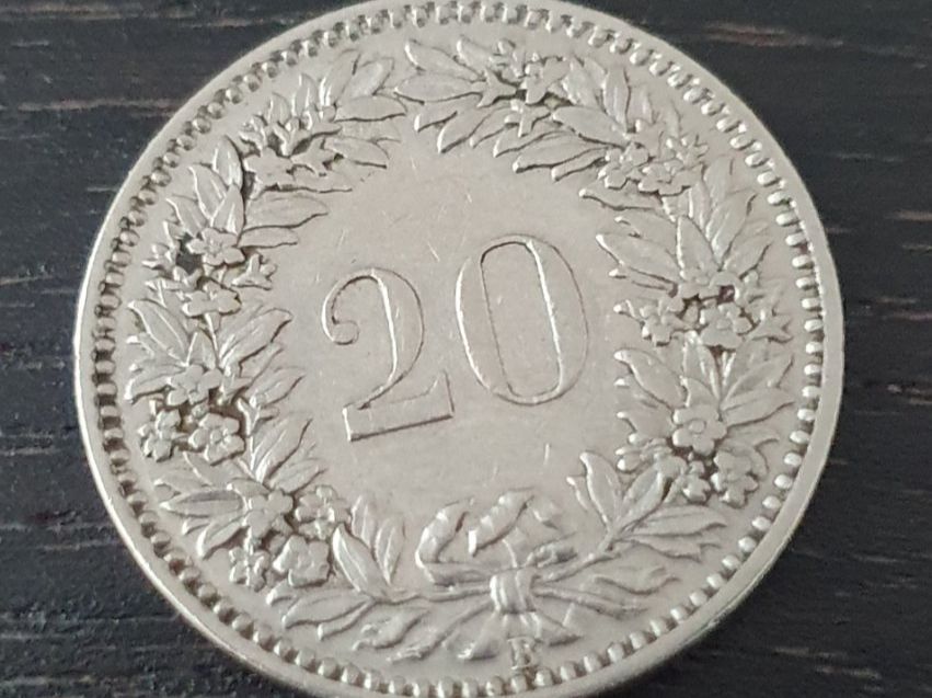 Toutes les monnaies: 20Rp – D'occasion à Winterthur par Epi52