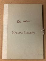 seltene Mappe mit 5 Radierungen von Bruno Wurster (ID Map A)