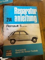 Reparaturanleitung Bucheli Renault 5 ab 1972 5L 5TL