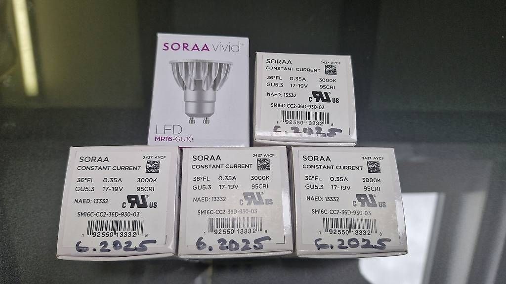 Lampes: Soraa vivid MR16 Gu5.3 LED – Neuf avec emballage d'origine à Elgg par j.hilber