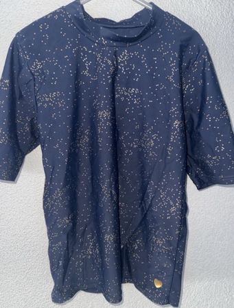 Pomp de lux  Bade T-Shirt blau/gold Grösse 134/140 