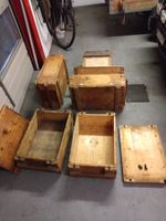 Antike Holz Kisten ex Schweizer Armee 150kg zuladung