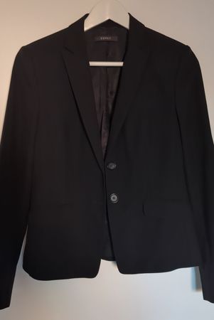 Eleganter Esprit Blazer schwarz Grösse 36
