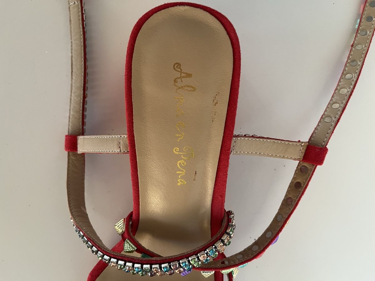 Scarpe da donna: Modische Sandale Gr. 39 – Nuovo (secondo la descrizione) da Tennwil venduto da Hemi0 1