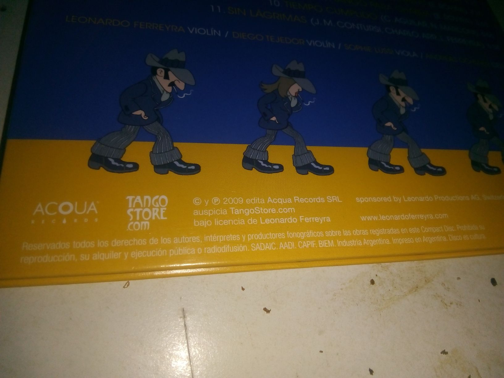 CDs: Leonardo Ferreyra: Tango String Quartet - Sin Lágrimas ©2009 – Gebraucht aus St.Gallen von elk2023 4