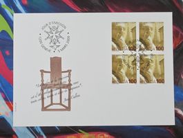 CL30 2x Enveloppe + Timbre Suisse 2009