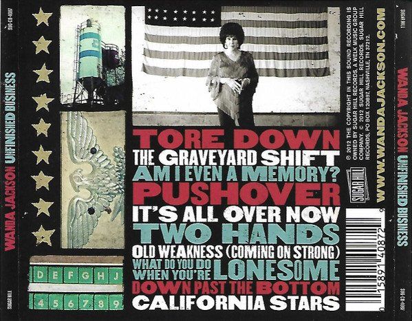 CD: Wanda Jackson – Unfinished Business - b – Usato da Brittnau venduto da Zibu 1