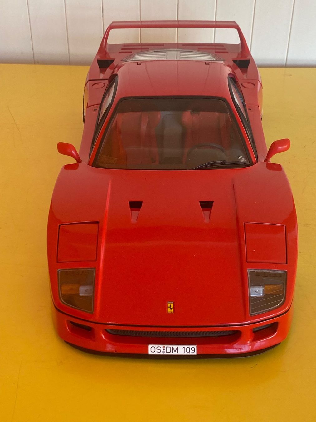 Pocher Modellini d'auto: Pocher Ferrari  F40 1/8 – Usato da Bonfol venduto da zagato43e 4