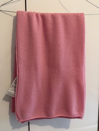 Écharpe rose 100% Cachemire  