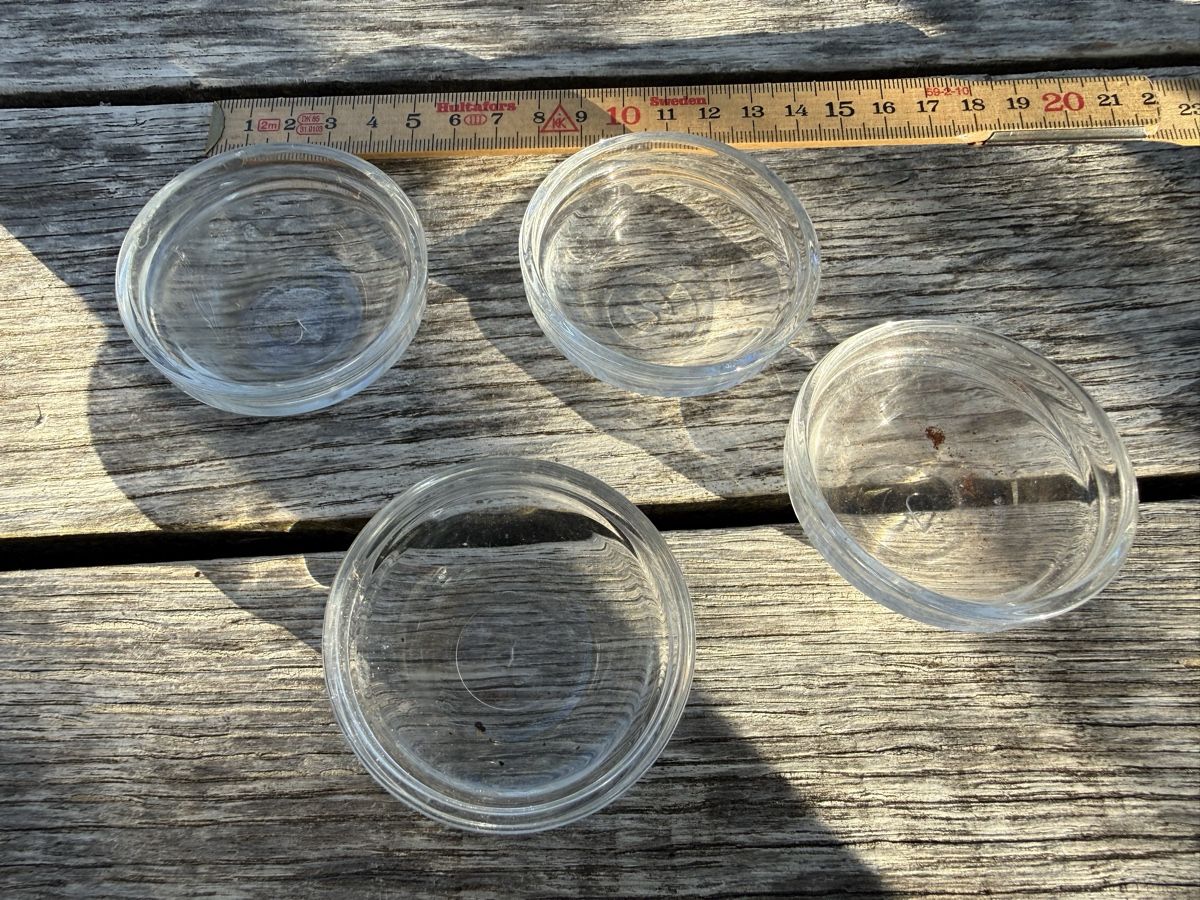 Bicchieri: 4er Set Glasschälchen  – Usato da Affoltern am Albis venduto da cherries