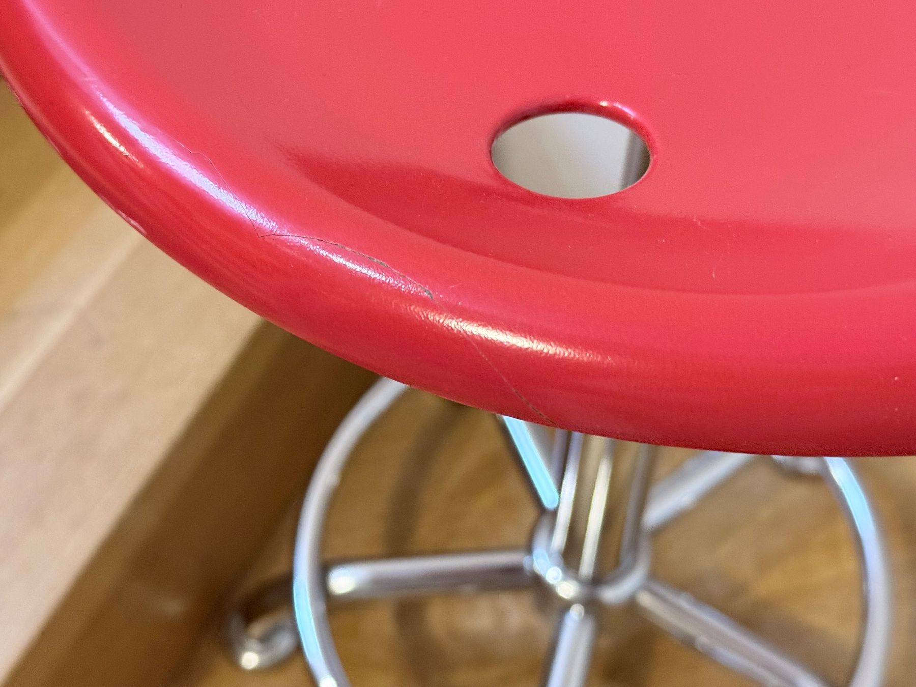 Sgabelli: Roter Hocker im Traktor Design - höhenverstellbar – Usato da Baden venduto da JellyMonster 4