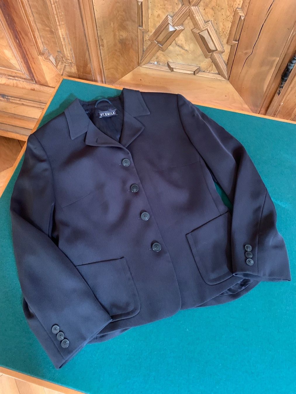 Giacche: ST. EMILE Jacke Farbe: Schwarz Gr. 38EU – Usato da Interlaken venduto da Bona55 6