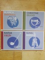 4x Kurzgeschichten CD's (K.Früh/C.Brand/B.Imboden/S.Mann)