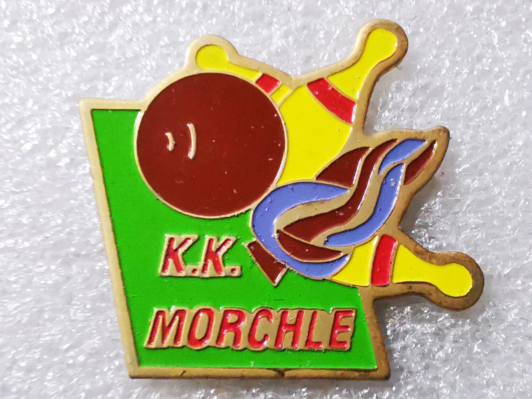 Plaketten & Abzeichen: Ansteckpin 134: K.K. Morchle – Gebraucht aus Oppligen von Pin-Fall-Shop