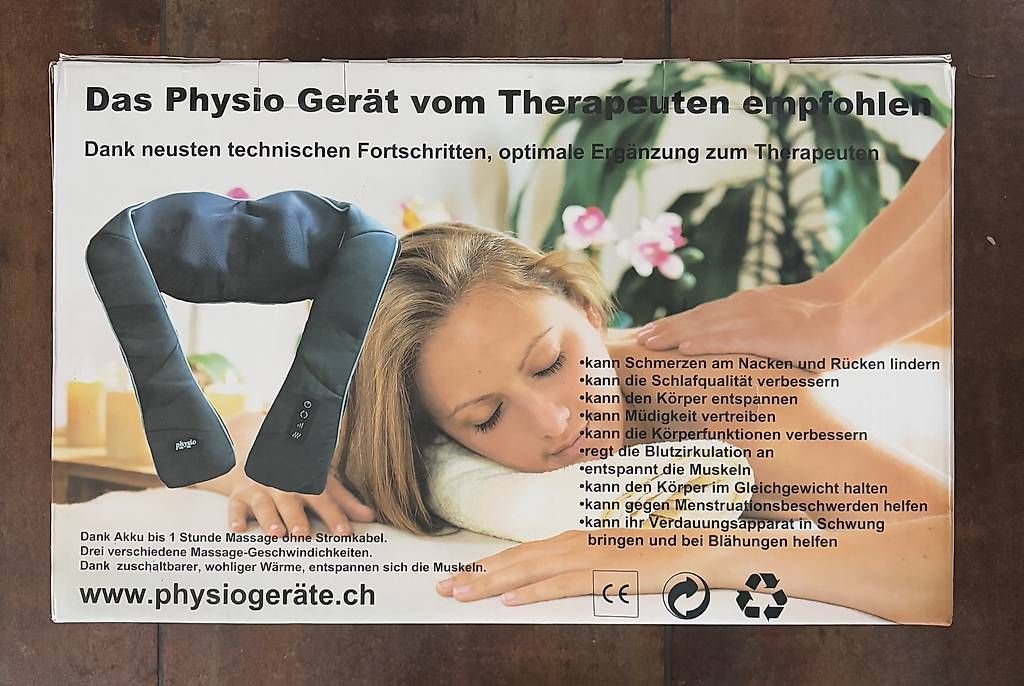 Dispositivi per massaggi: Nackenmassage Gerät – Usato da Schellenberg venduto da faebu18 1
